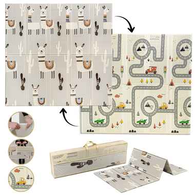 Roosly Speelmat Baby - 180x200 cm – Zacht, Veilig & Opvouwbaar