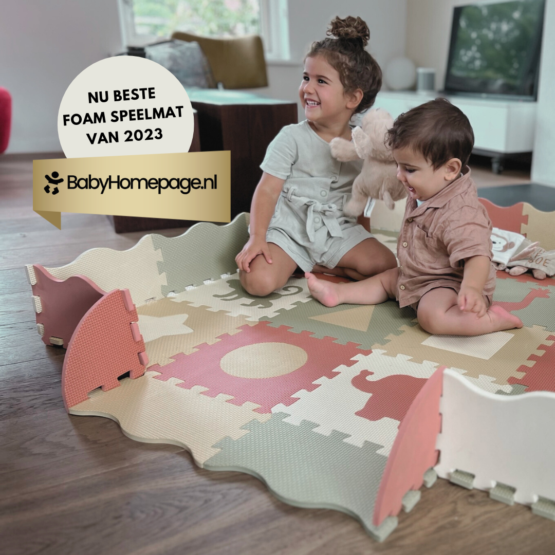 Roosly Nummer 1 Eva Foam Speelmat voor Baby's en Peuters in 2023