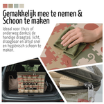 Roosly Speelmat Baby - Speelkleed Baby - babygym - Foam vloerpuzzel 145 x 145 cm - Opstaande Rand - Inclusief Opbergtas - speelgoed - Veilig & Zacht - Pastel