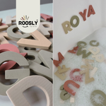 Roolsy Badspeelgoed - Badletters - Badspeeltjes - Foam letters - Incl. Opbergtas